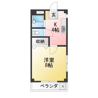 川嶋コーコ【2階】の間取り