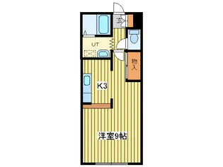 ハイムリヴィエラ【2階】の間取り