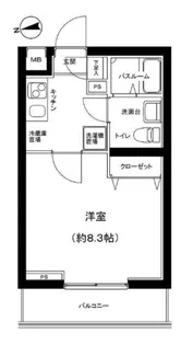 パティーナ大森Tria【4階】の間取り