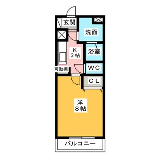 La Mer 天白【1階】の間取り