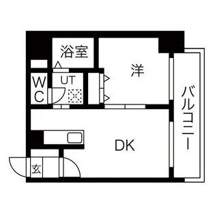 グレイスコート円山北【3階】の間取り