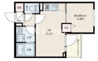 ルネサンスコート自由が丘【3階】の間取り
