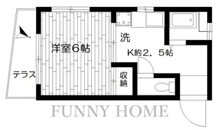 双葉ハイツ【1階】の間取り