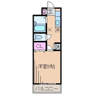 レジデンス岡部【2階】の間取り