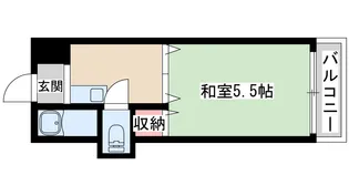 大旺第3マンション【8階】の間取り