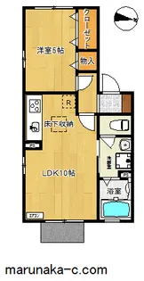 View Heights(ビューハイツ)【1階】の間取り