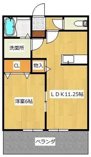 Brand Avenew【1階】の間取り