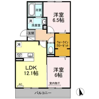 エストレーラ【2階】の間取り