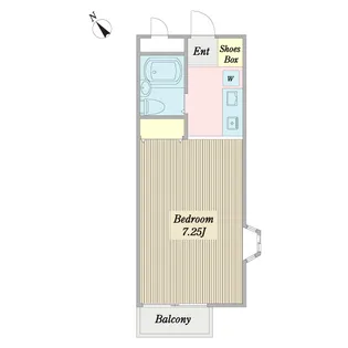 ペア・ビレッジ【1階】の間取り