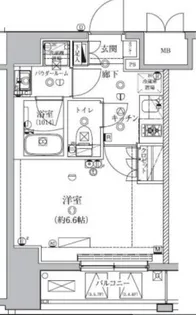 ル・サレーヴ【3階】の間取り