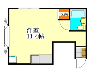 ツダヌママンション【3階】の間取り