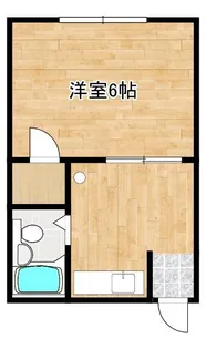 ラピタ大江【2階】の間取り