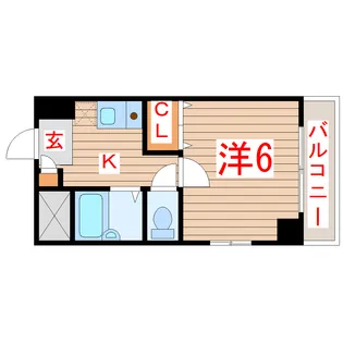 MIKビル春日町【3階】の間取り