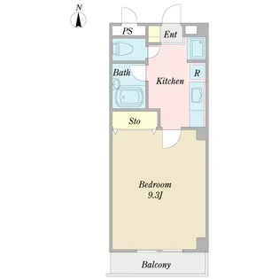TOLANAI【1階】の間取り