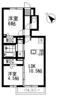 ソラーナ【1階】の間取り