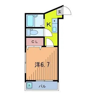 エルトキオKAMEARI【2階】の間取り