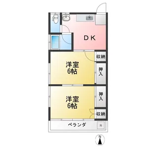 ハル・メゾン【2階】の間取り