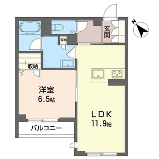 ブルーム ステージ【1階】の間取り