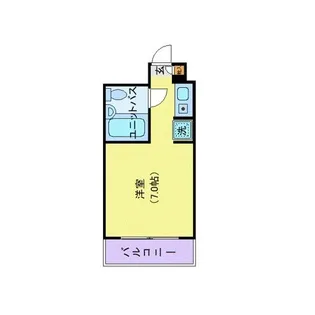 タッシ国立【1階】の間取り