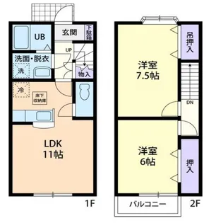 ソルボンヌBの間取り
