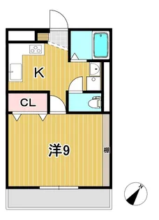 プルミエールA【1階】の間取り