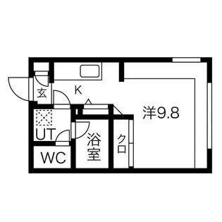AUBE【4階】の間取り