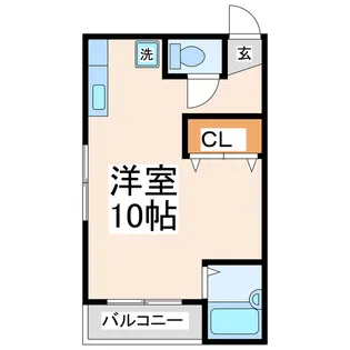 ロフティ米屋町【5階】の間取り