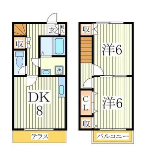 DUPLEX FoliarIの間取り