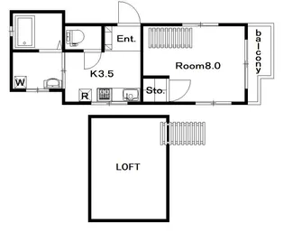アザレア・M【2階】の間取り