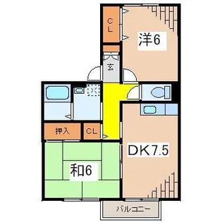 プランドールNT【2階】の間取り