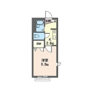 メゾンYUKI【2階】の間取り