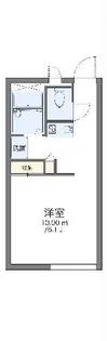 レオパレス一穂II【1階】の間取り
