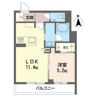 コート ボヌール【2階】の間取り