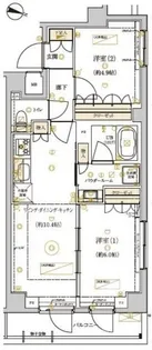 ドムス・スタイル武蔵小山【3階】の間取り
