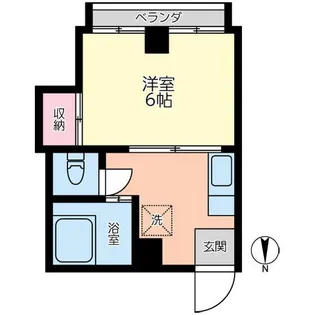 コーポヤナギ【3階】の間取り