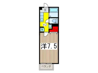 ソレイユIII【2階】の間取り