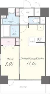 urbano iris【10階】の間取り