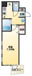 キャトルセゾン2【4階】の間取り