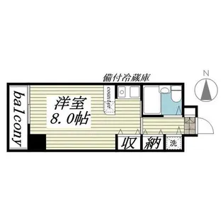 ジュネパレス新松戸第16【2階】の間取り