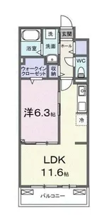 ブリーゼ【3階】の間取り