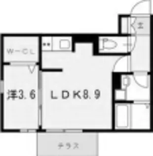 グレイド【1階】の間取り