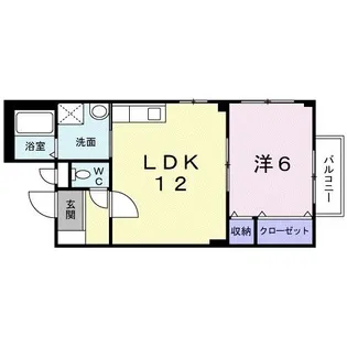 パ-クサイドT【2階】の間取り