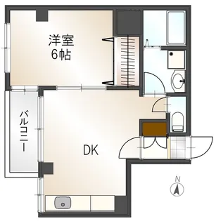 本橋寿町ビル【3階】の間取り