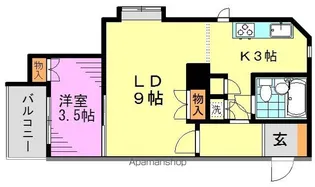 藤和高円寺コープ【3階】の間取り