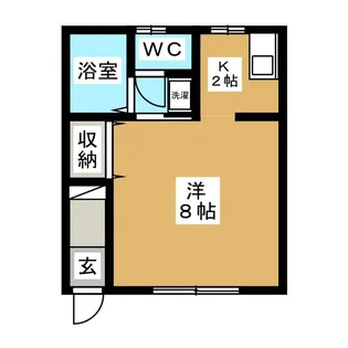 ハイツフルセ【1階】の間取り