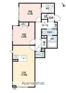 armonia Due【3階】の間取り