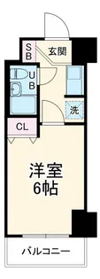 ダイアパレス川崎元木町【4階】の間取り