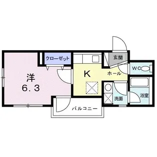 シャンベルテ【4階】の間取り