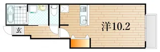 エレガンシアB【1階】の間取り