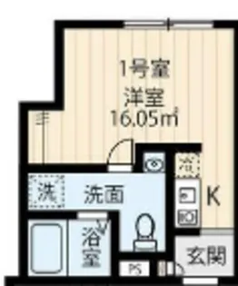 フィオーレ金町【4階】の間取り